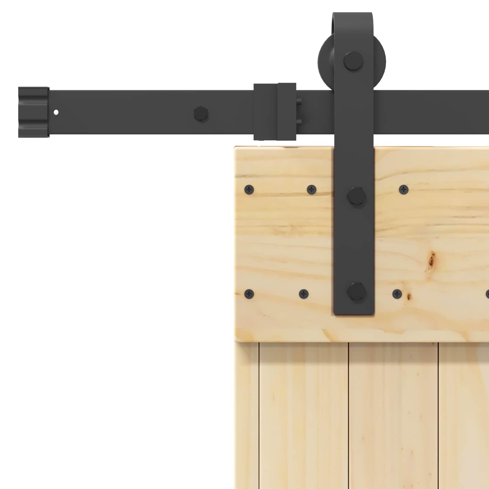 vidaXL Drzwi przesuwne NARVIK 85 x 210 cm (152,5 cm)