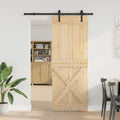 vidaXL Drzwi przesuwne NARVIK 85 x 210 cm (152,5 cm)