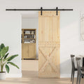 vidaXL Drzwi przesuwne NARVIK 70 x 210 cm (213,5 cm)