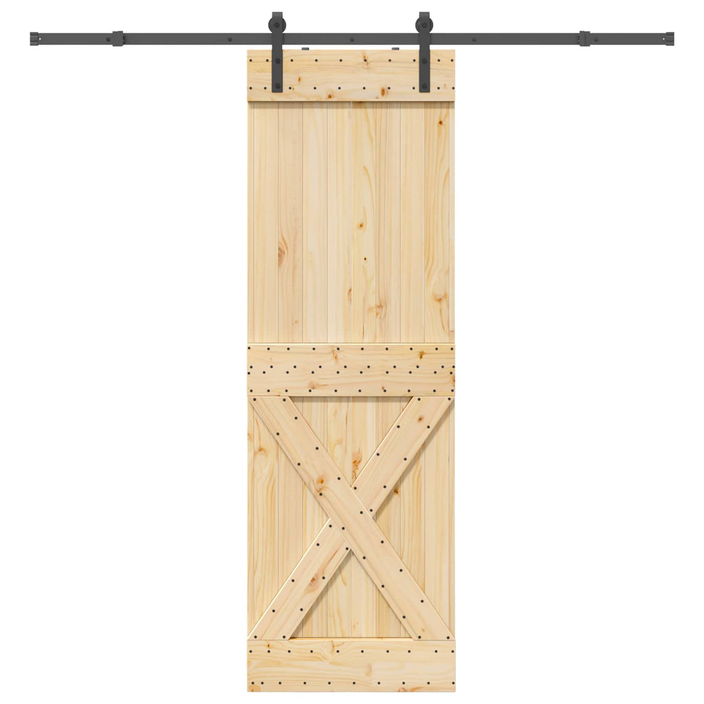 vidaXL Drzwi przesuwne NARVIK 70 x 210 cm (213,5 cm)