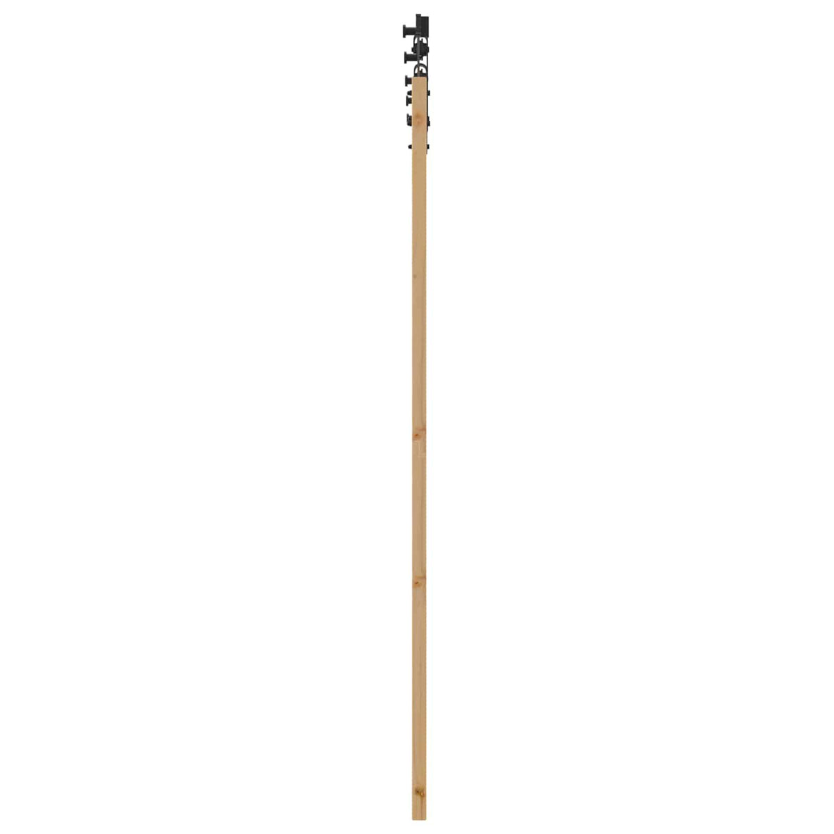 vidaXL Drzwi przesuwne 86 x 198,5 cm Lite drewno sosnowe