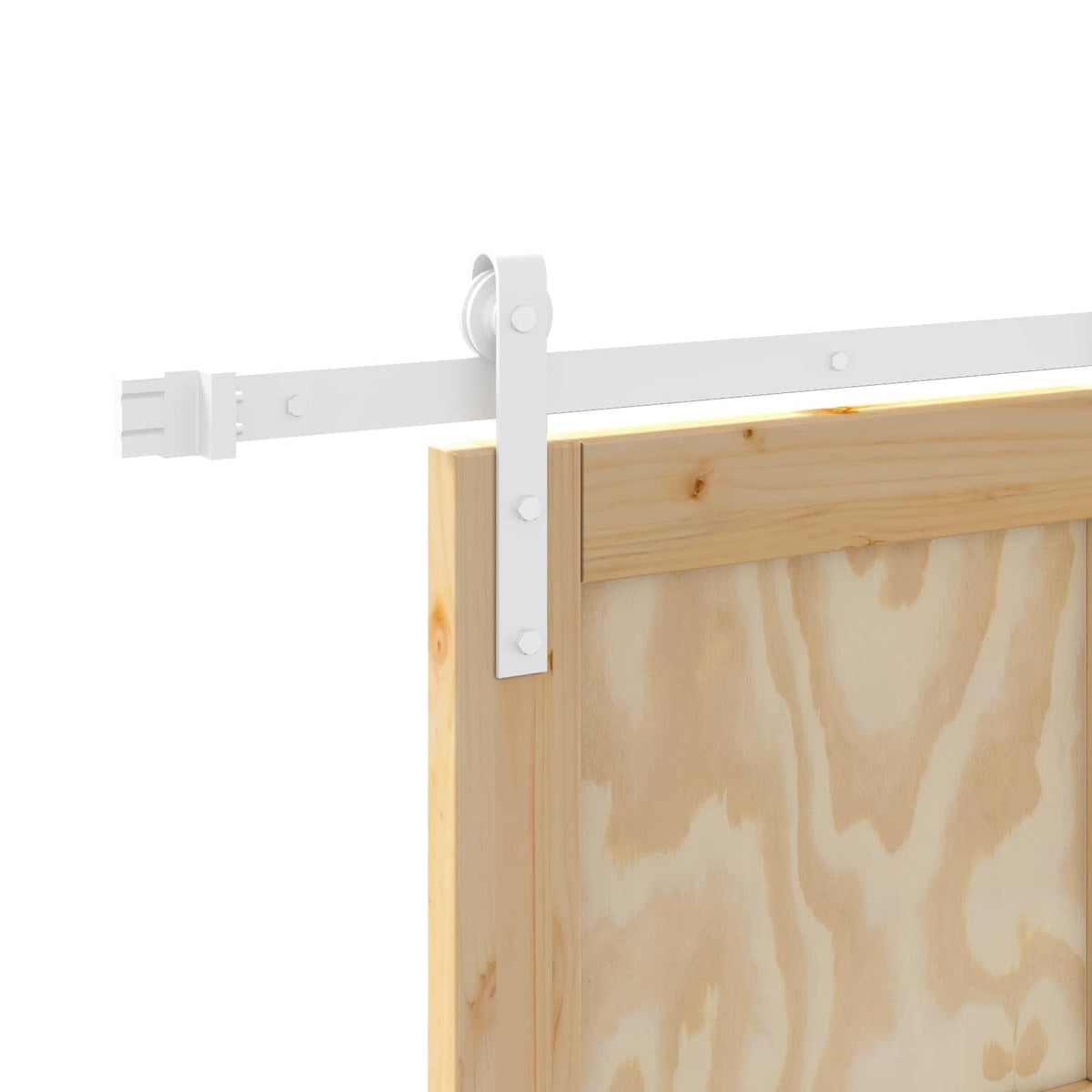 vidaXL Drzwi przesuwne 86 x 198,5 cm Lite drewno sosnowe