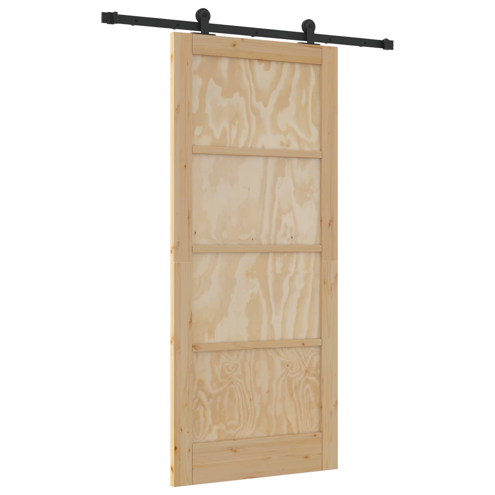 vidaXL Drzwi przesuwne ORKDAL naturalny 86 x 198,5 cm