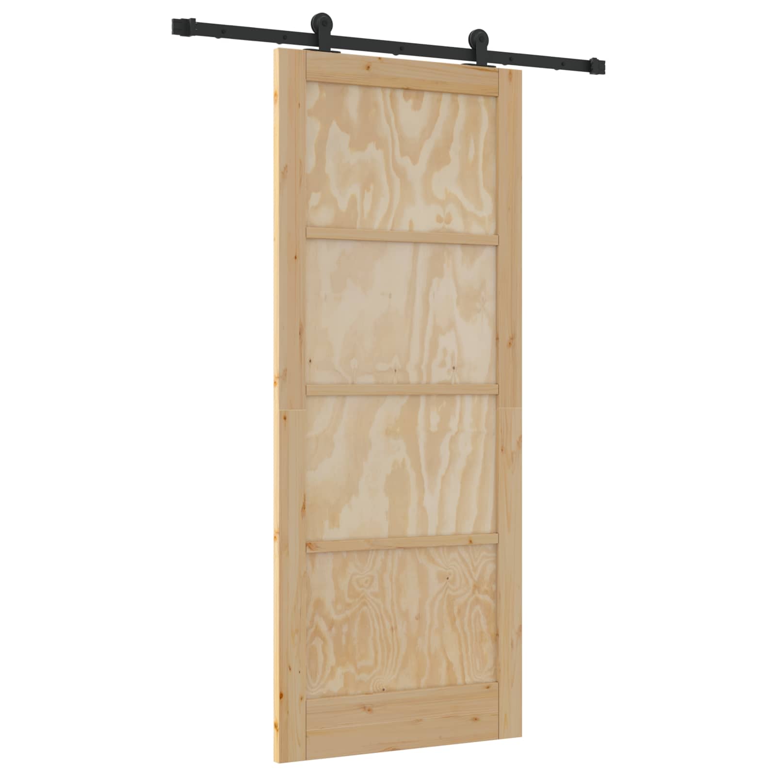vidaXL Drzwi przesuwne ORKDAL naturalny 86 x 211 cm