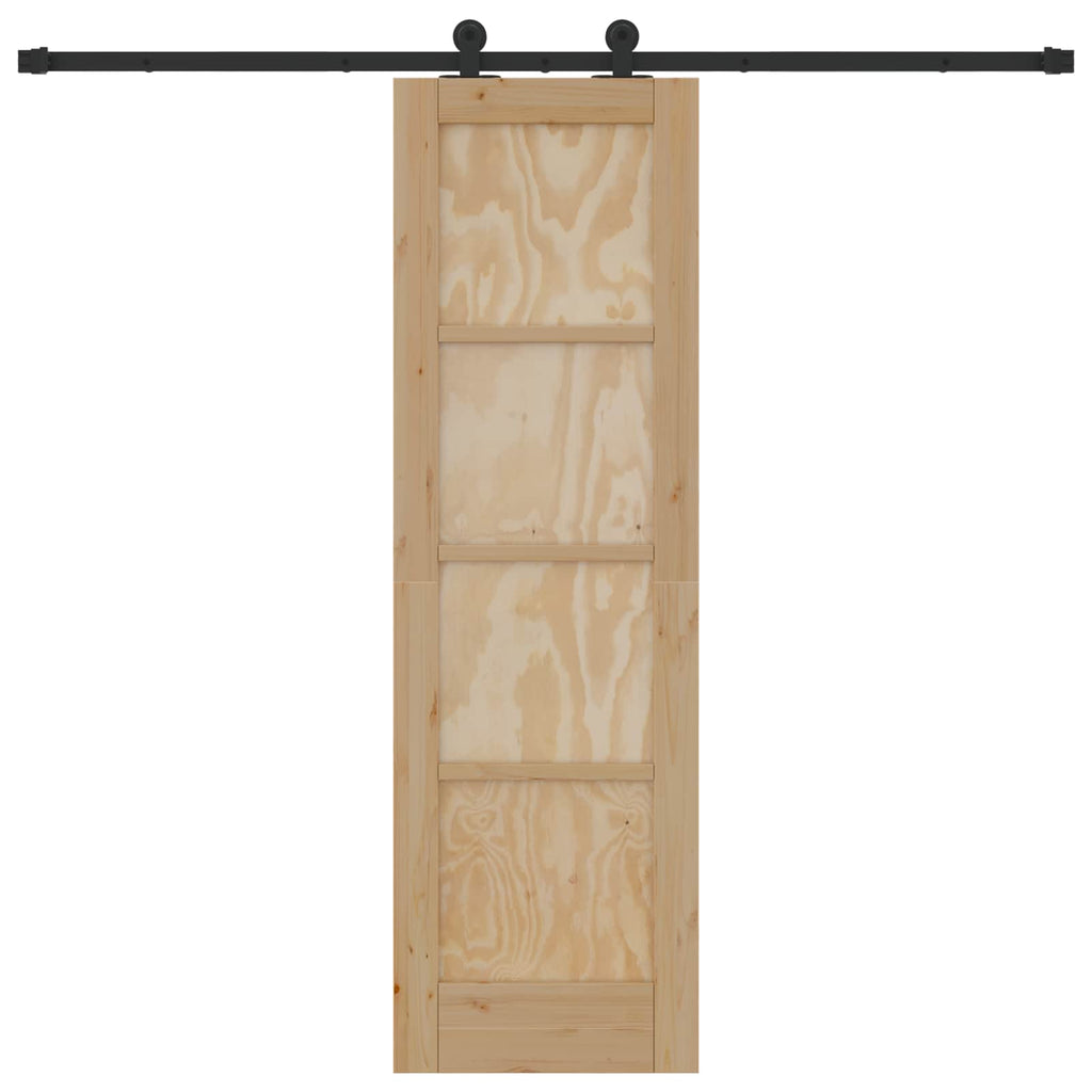 vidaXL Drzwi przesuwne ORKDAL naturalny 61 x 198,5 cm