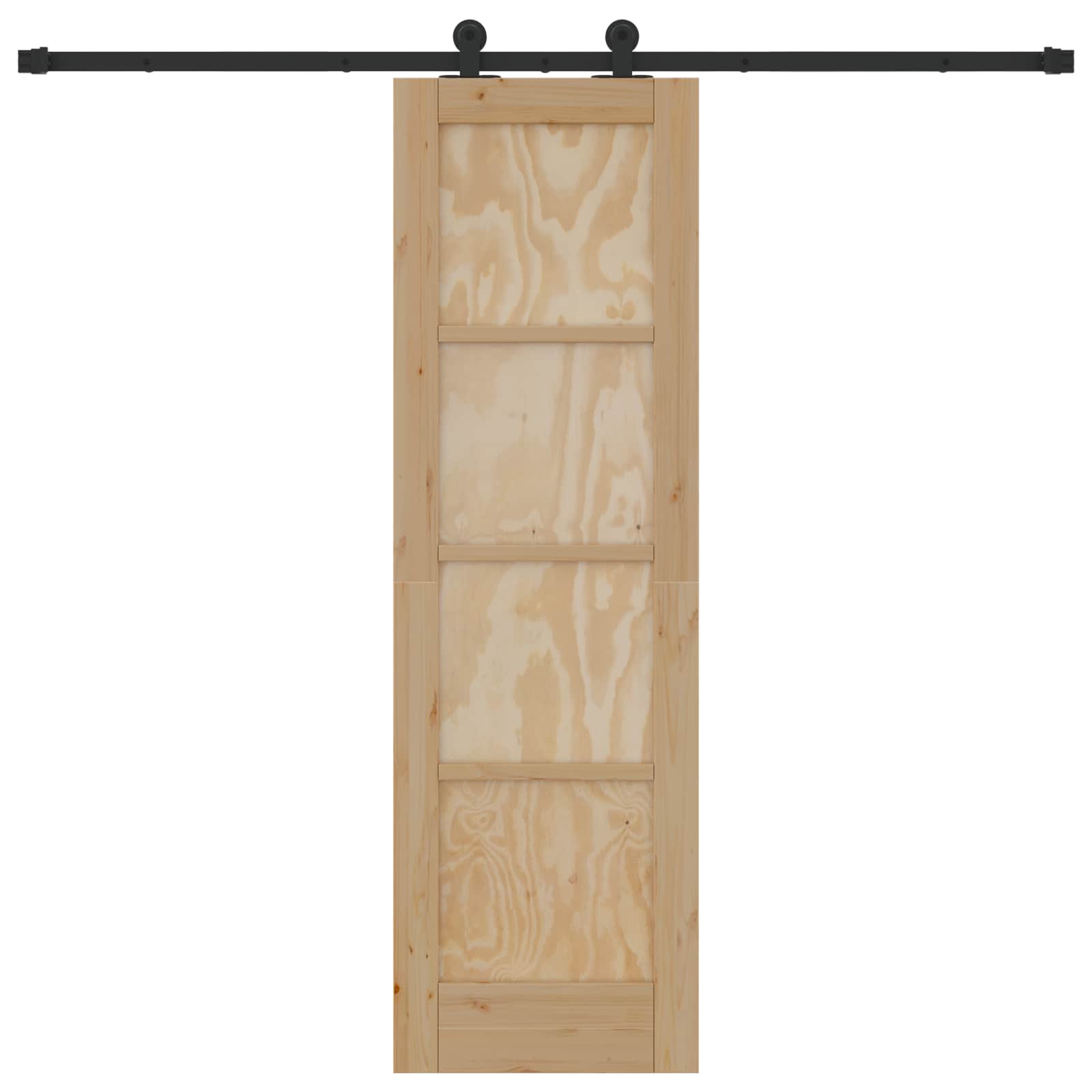 vidaXL Drzwi przesuwne ORKDAL naturalny 61 x 198,5 cm