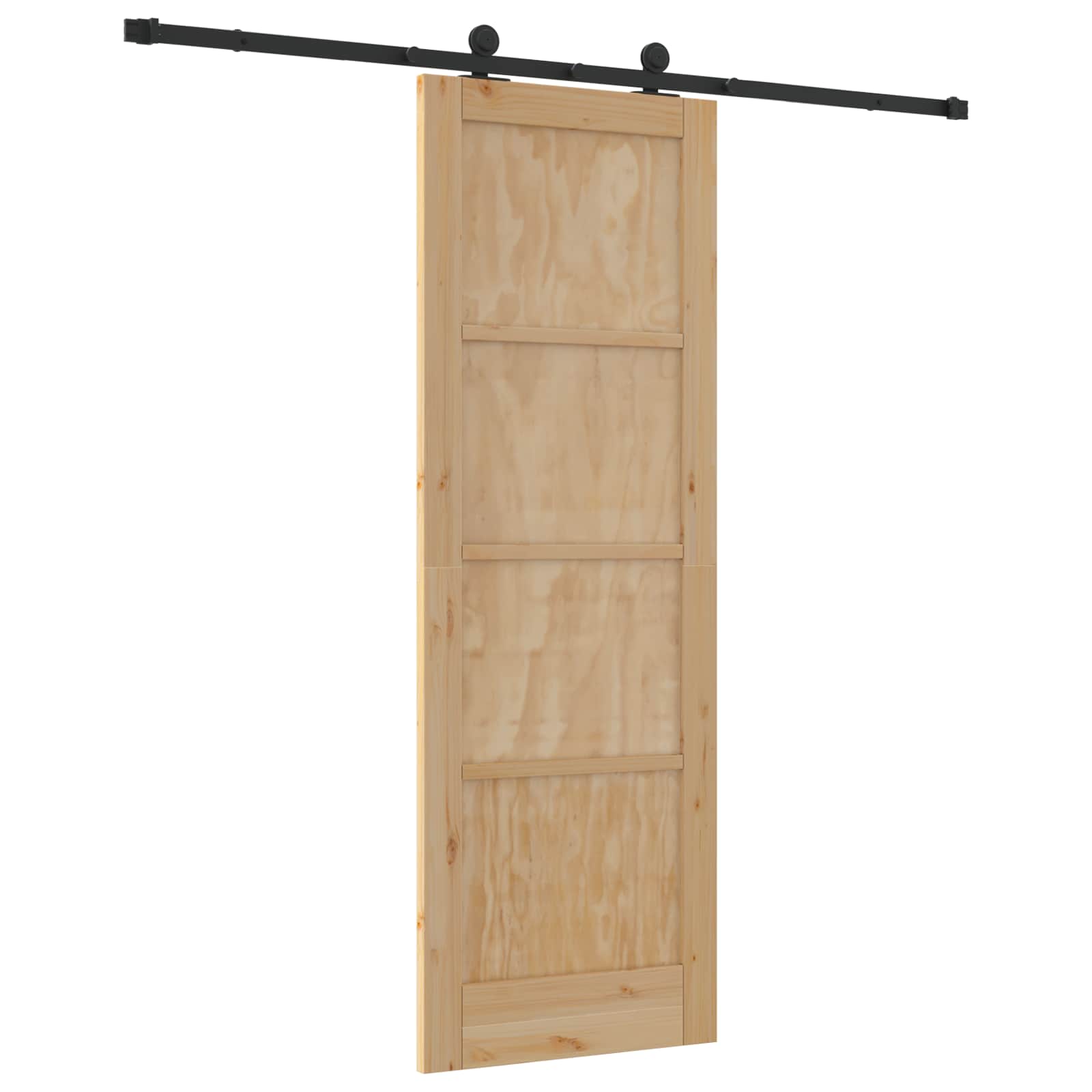 vidaXL Drzwi przesuwne ORKDAL naturalny 73,5 x 211 cm