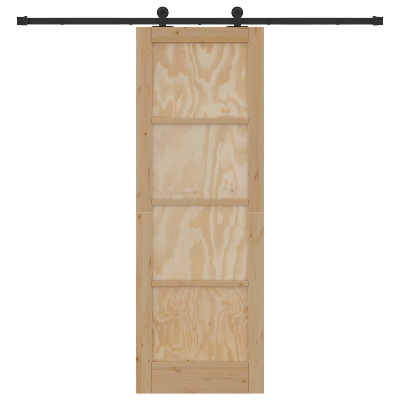 vidaXL Drzwi przesuwne ORKDAL naturalny 73,5 x 211 cm