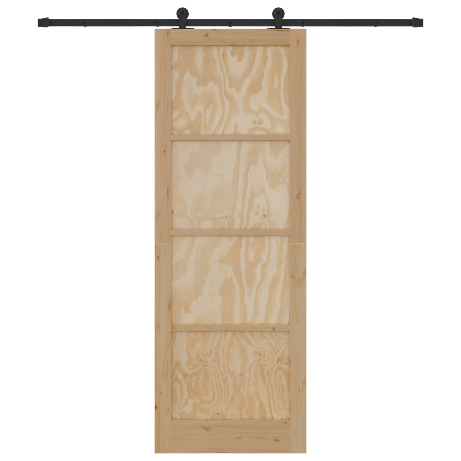 vidaXL Drzwi przesuwne ORKDAL naturalny 83 x 232 cm