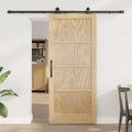 vidaXL Drzwi przesuwne ORKDAL naturalny 86 x 198,5 cm