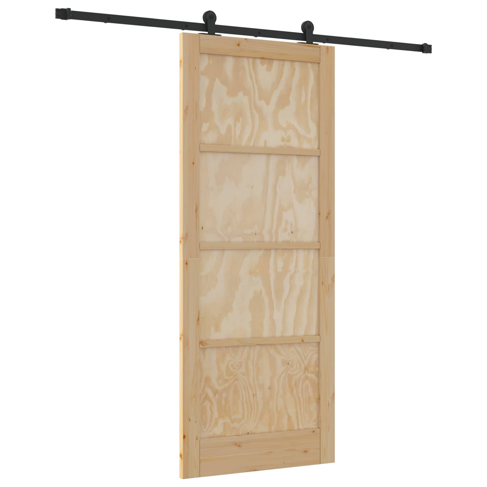 vidaXL Drzwi przesuwne ORKDAL naturalny 86 x 211 cm