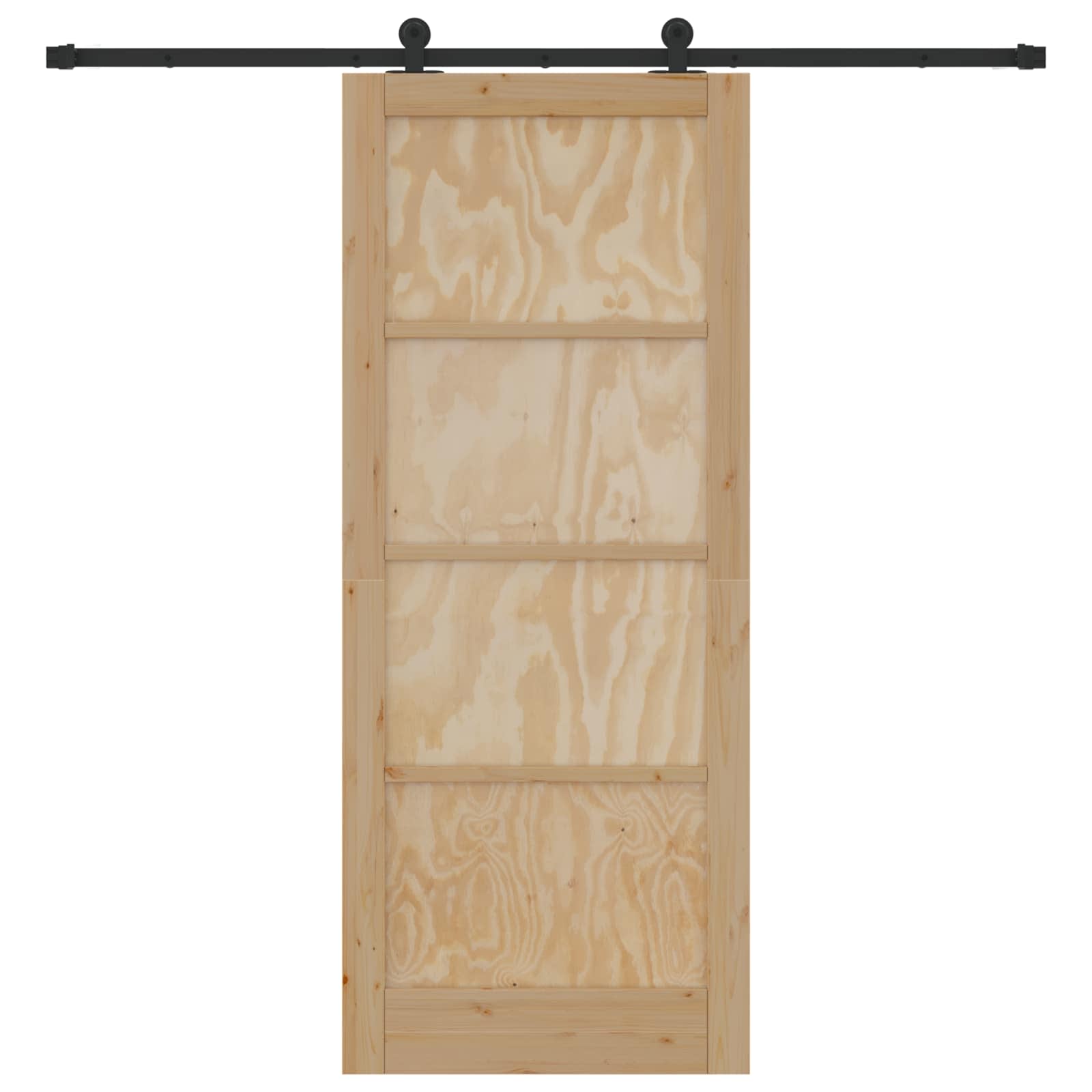 vidaXL Drzwi przesuwne ORKDAL naturalny 86 x 211 cm