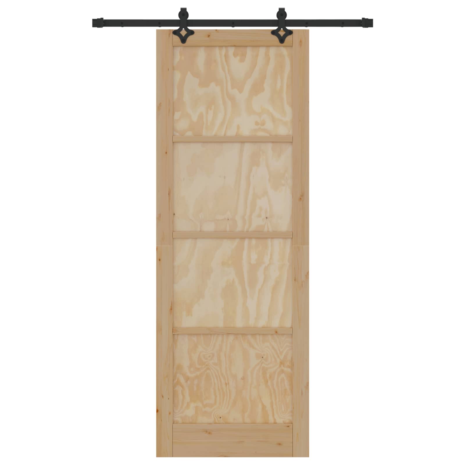 vidaXL Drzwi przesuwne ORKDAL naturalny 83 x 232 cm