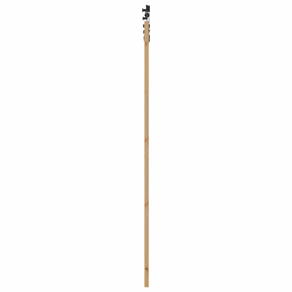 vidaXL Drzwi przesuwne ORKDAL naturalny 83 x 232 cm
