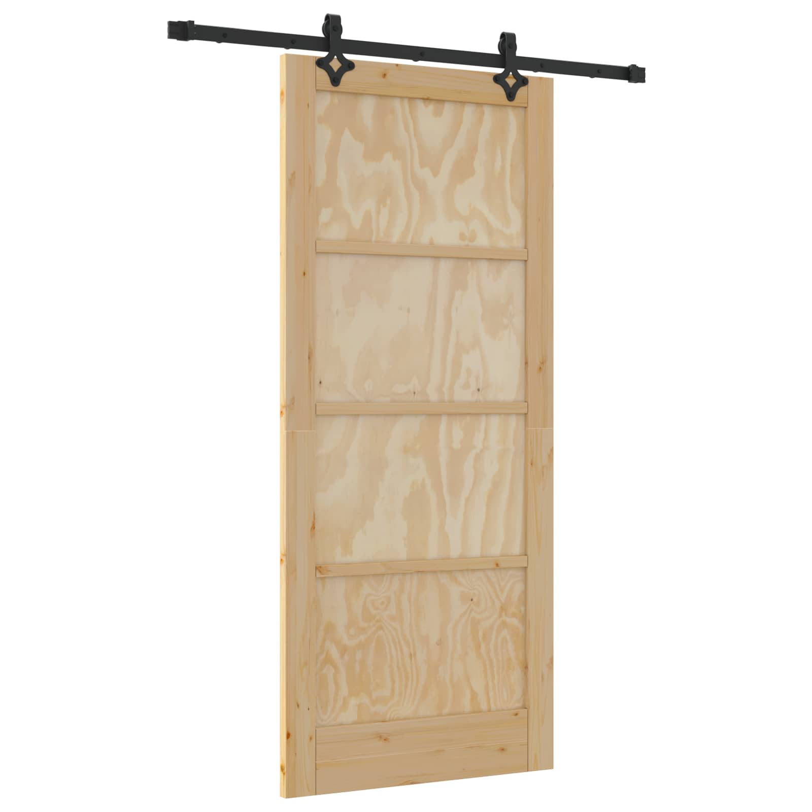 vidaXL Drzwi przesuwne ORKDAL naturalny 86 x 198,5 cm