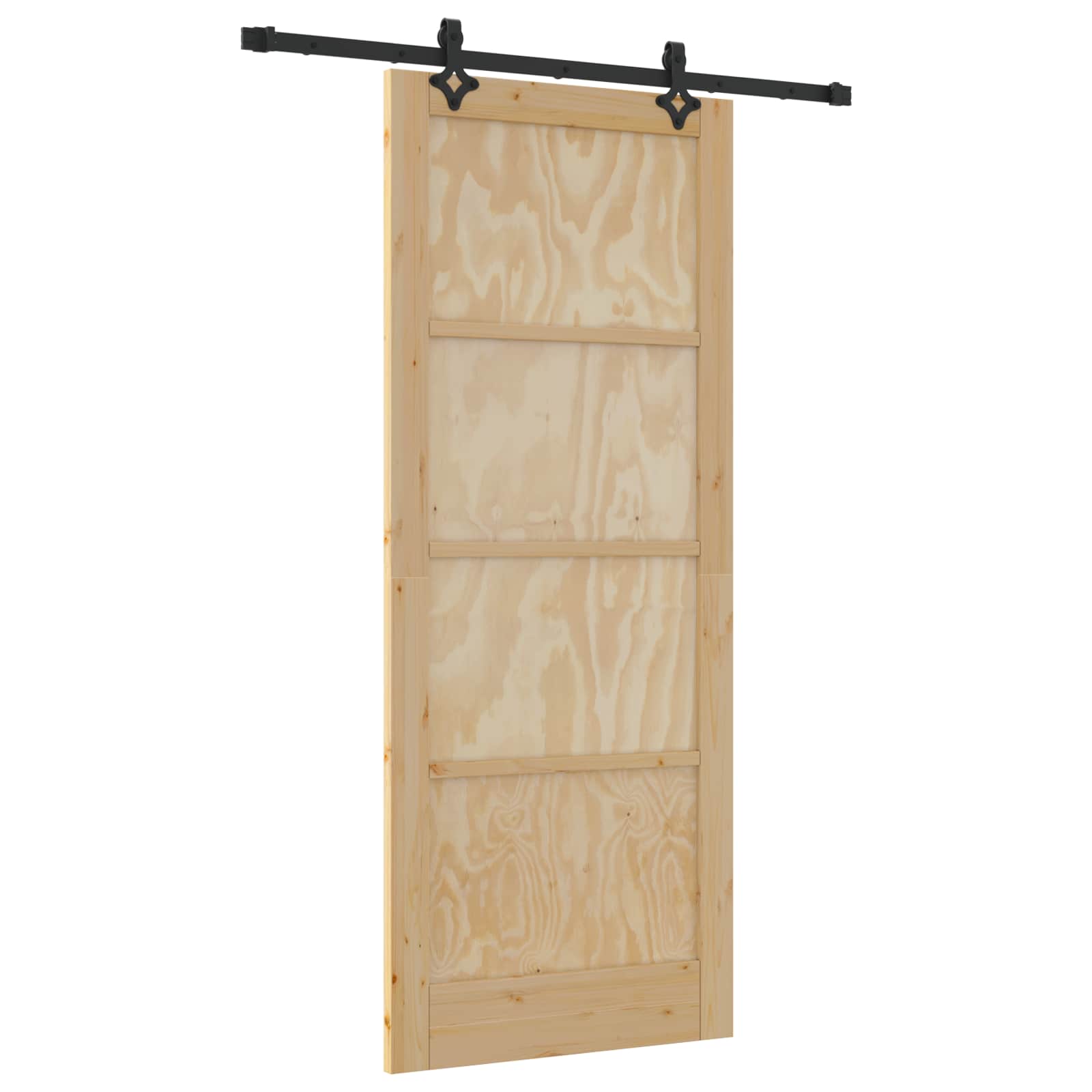 vidaXL Drzwi przesuwne ORKDAL naturalny 86 x 211 cm