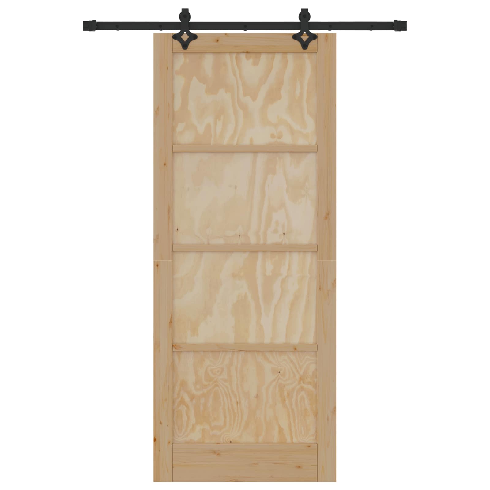 vidaXL Drzwi przesuwne ORKDAL naturalny 86 x 211 cm