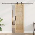 vidaXL Drzwi przesuwne ORKDAL naturalny 61 x 198,5 cm