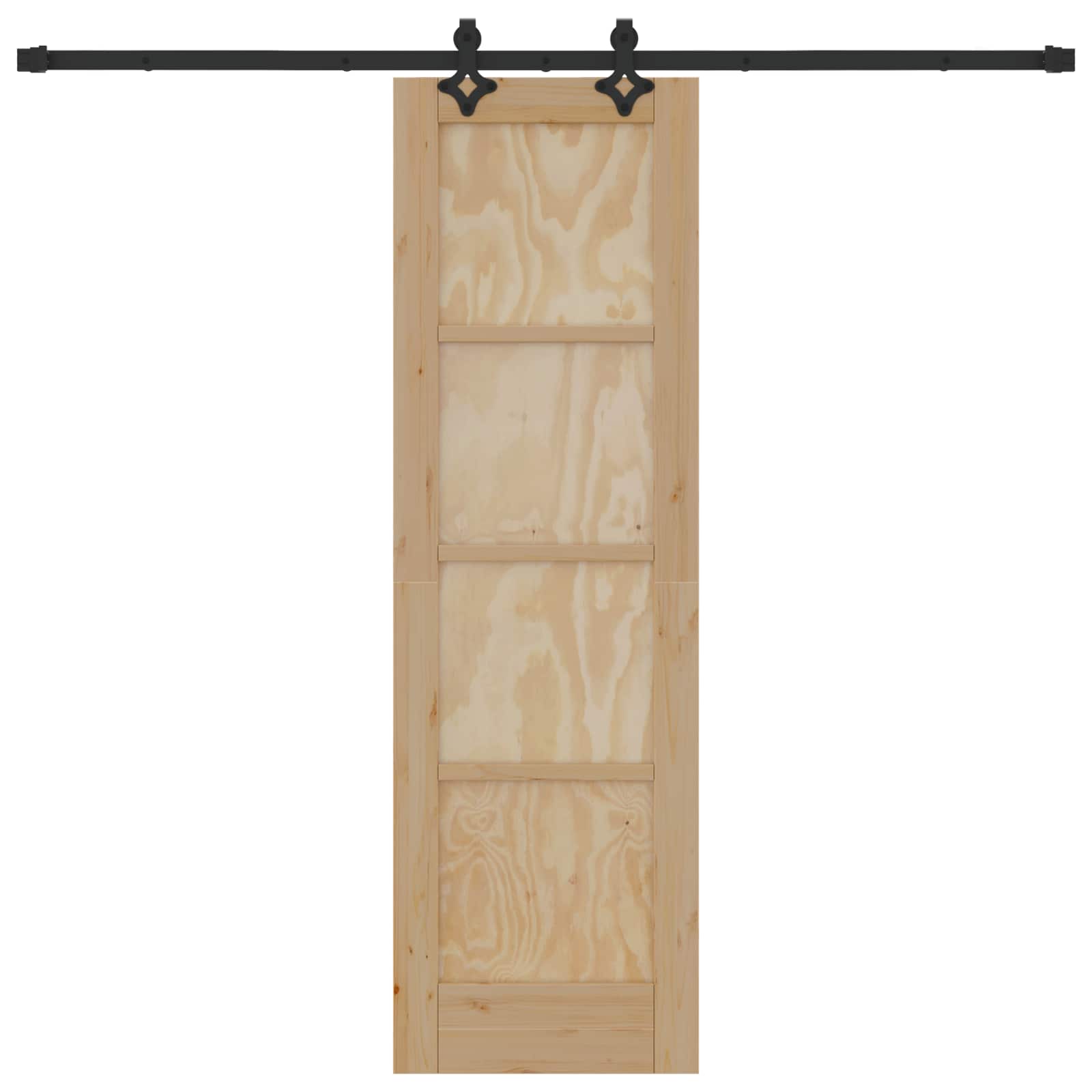 vidaXL Drzwi przesuwne ORKDAL naturalny 61 x 198,5 cm