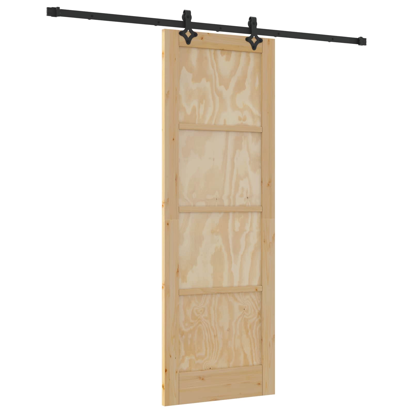 vidaXL Drzwi przesuwne ORKDAL naturalny 73,5 x 211 cm