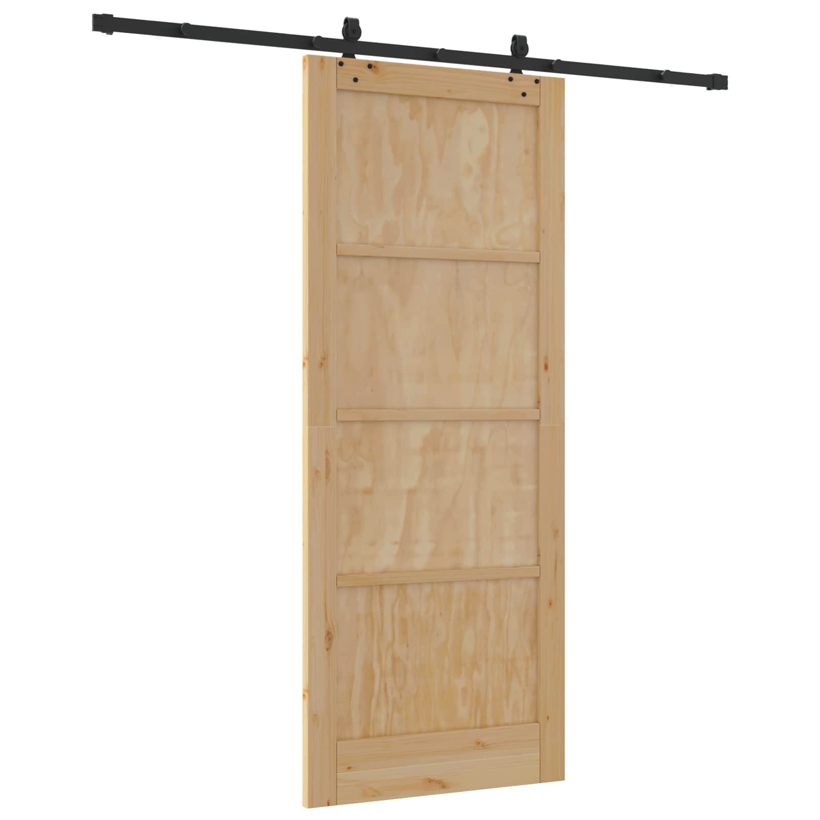 vidaXL Drzwi przesuwne ORKDAL naturalny 86 x 211 cm