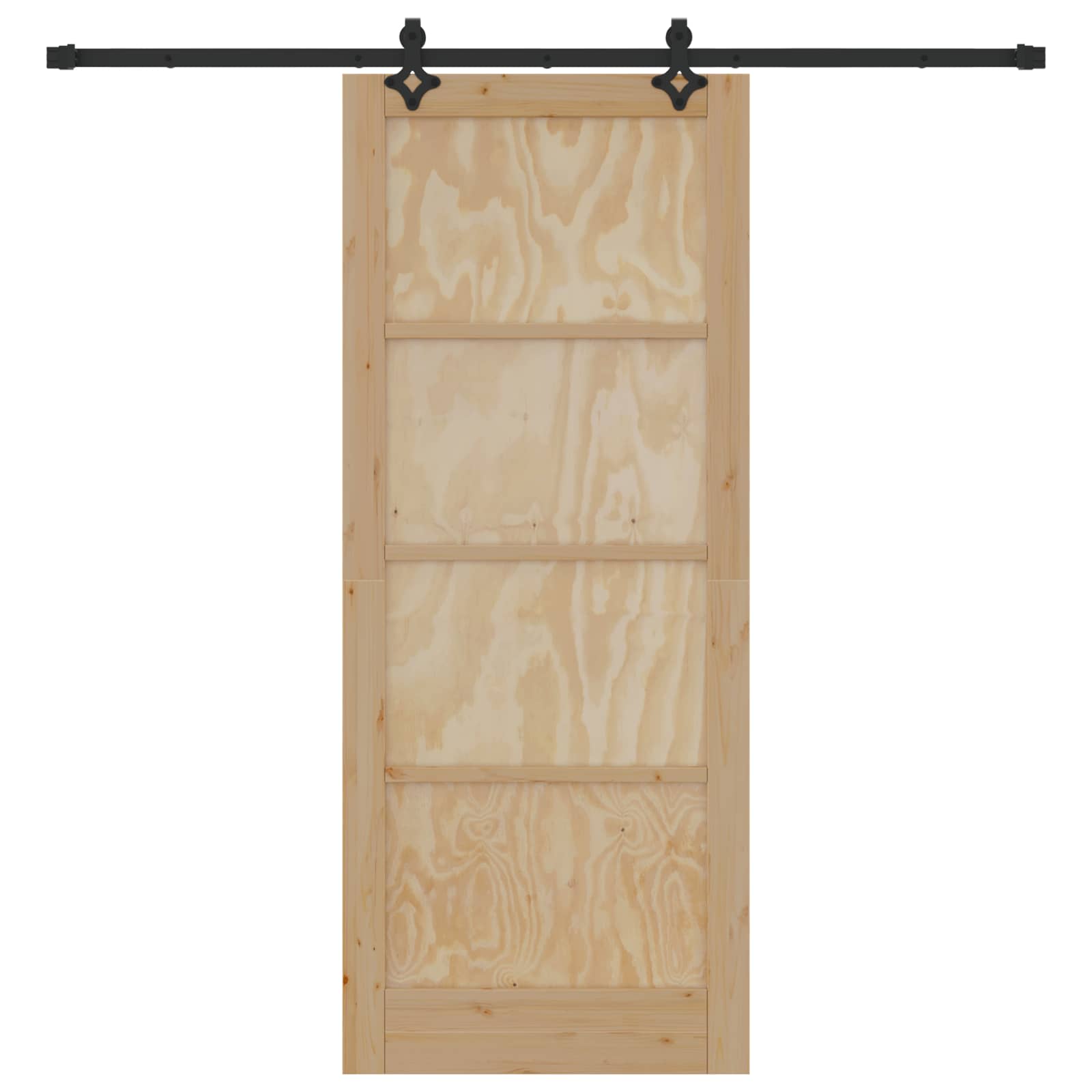 vidaXL Drzwi przesuwne ORKDAL naturalny 86 x 211 cm