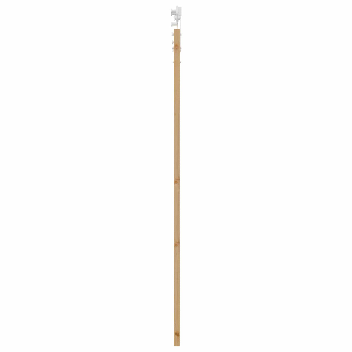 vidaXL Drzwi przesuwne ORKDAL 86 x 198,5 cm Lite drewno sosnowe