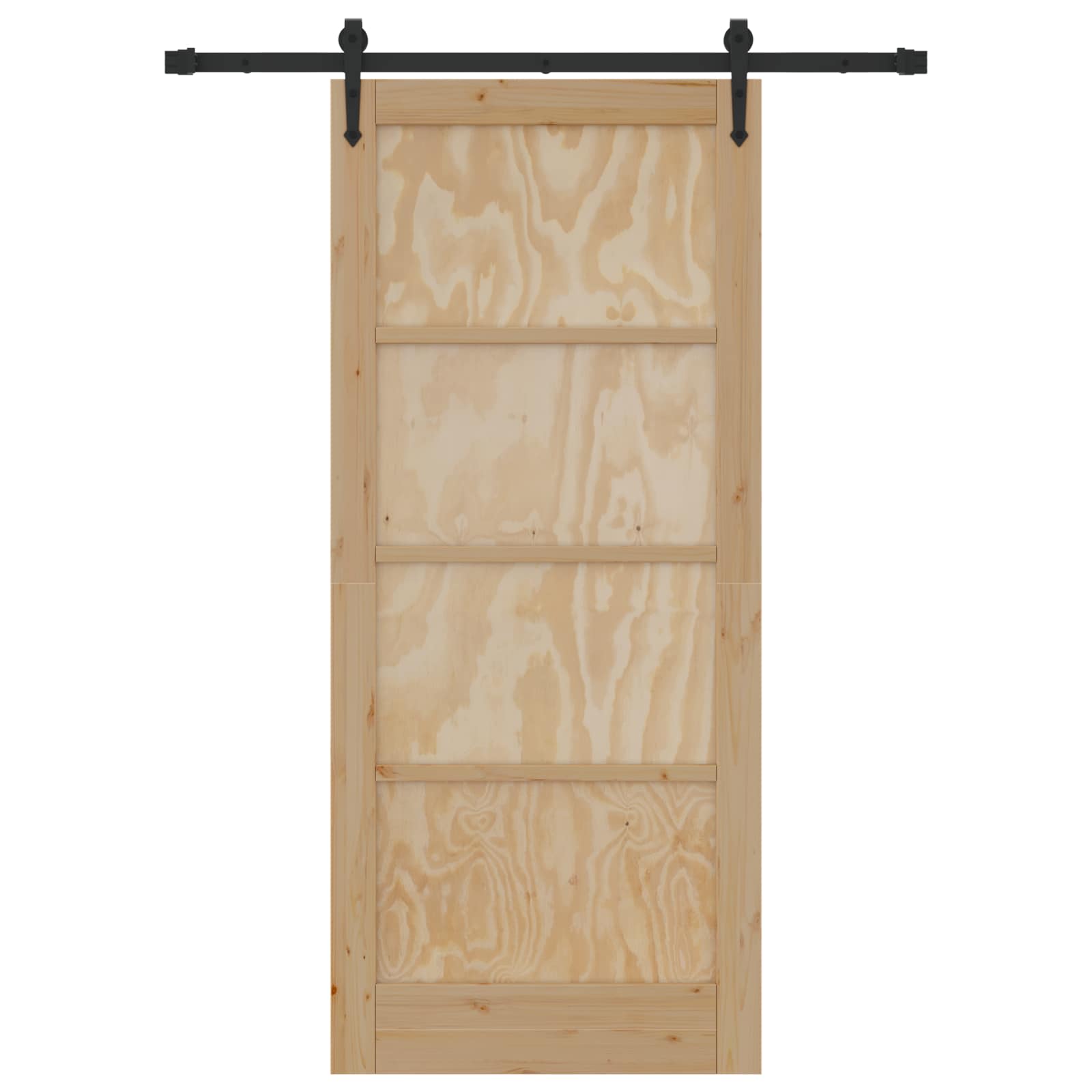 vidaXL Drzwi przesuwne ORKDAL naturalny 86 x 198,5 cm