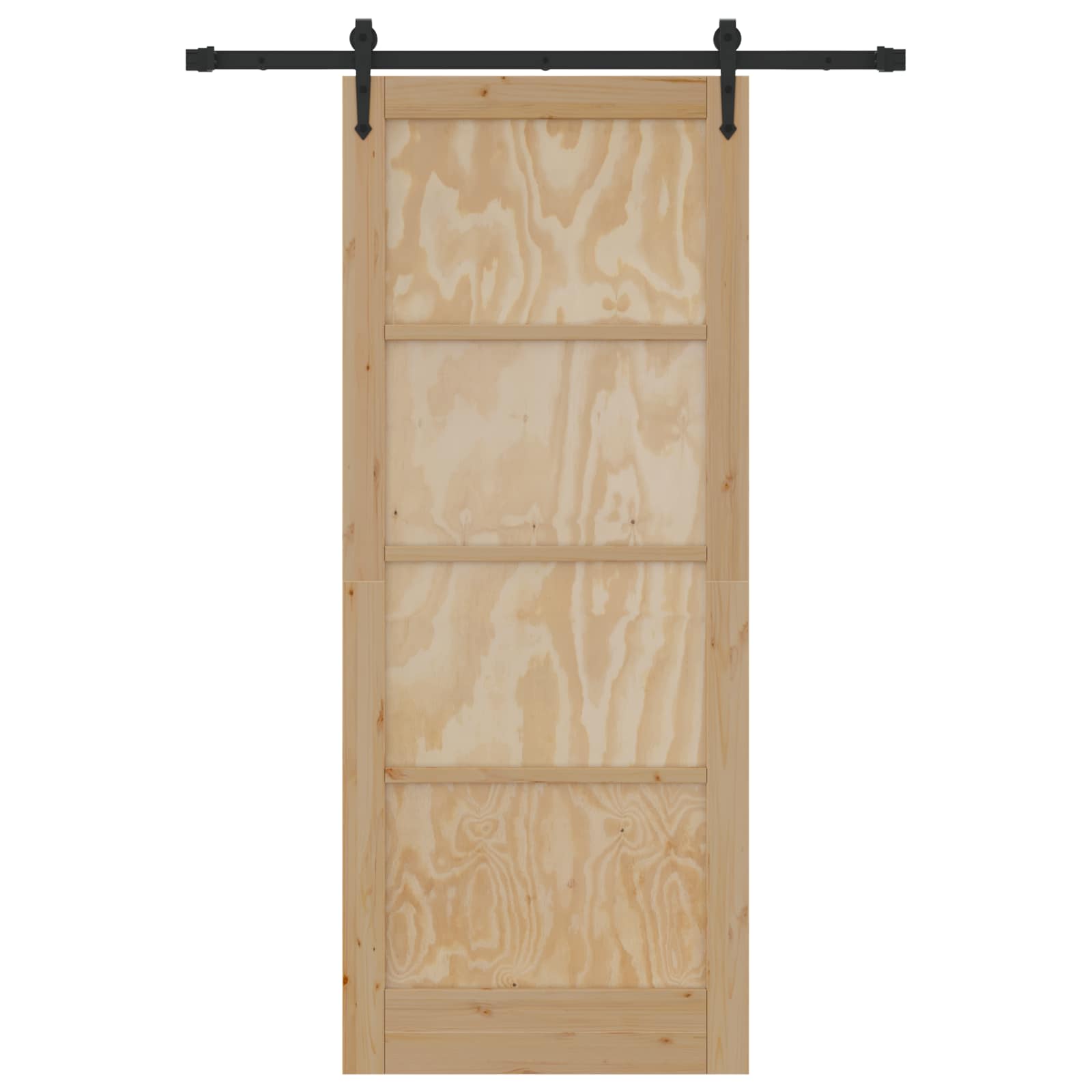vidaXL Drzwi przesuwne ORKDAL naturalny 86 x 211 cm