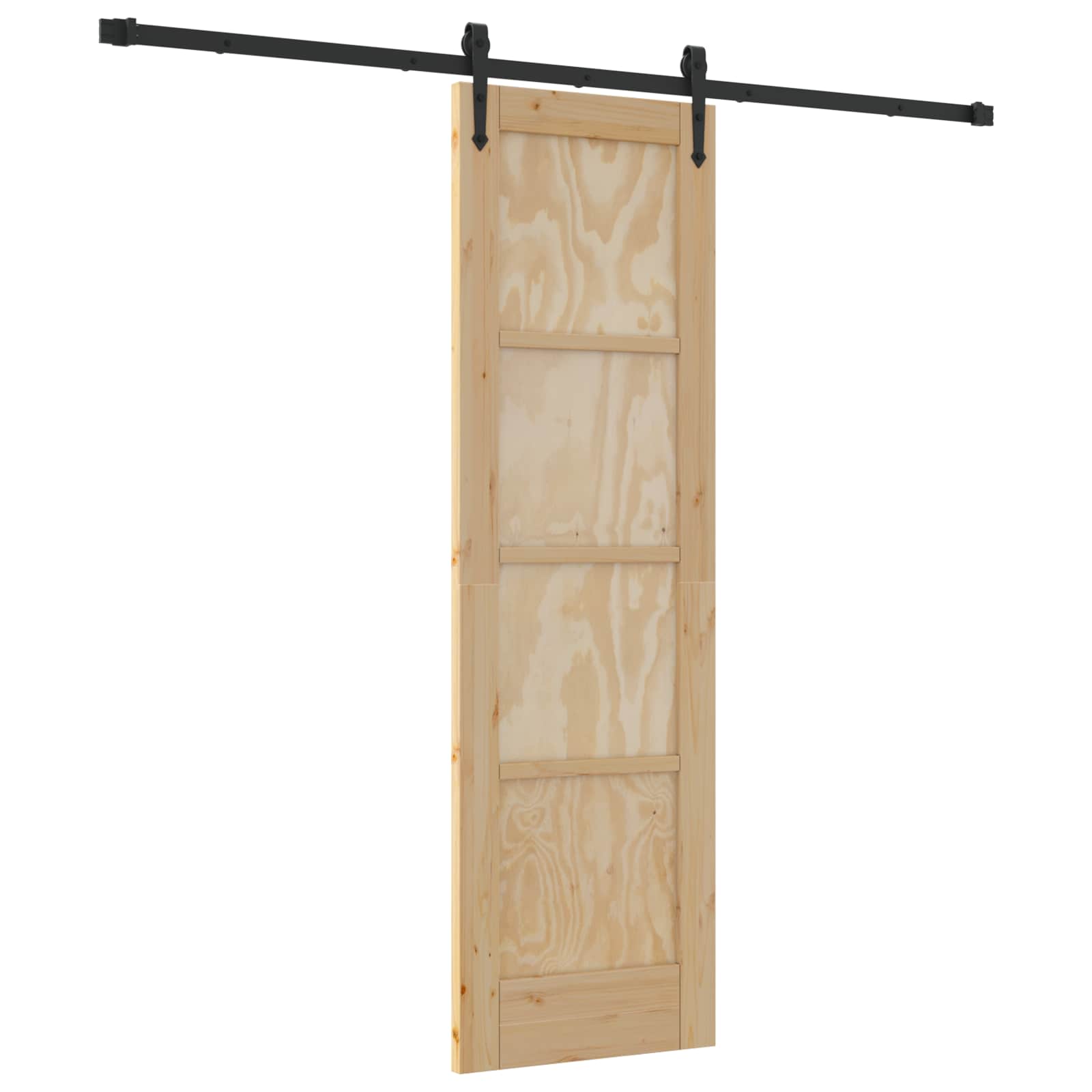 vidaXL Drzwi przesuwne ORKDAL naturalny 61 x 198,5 cm