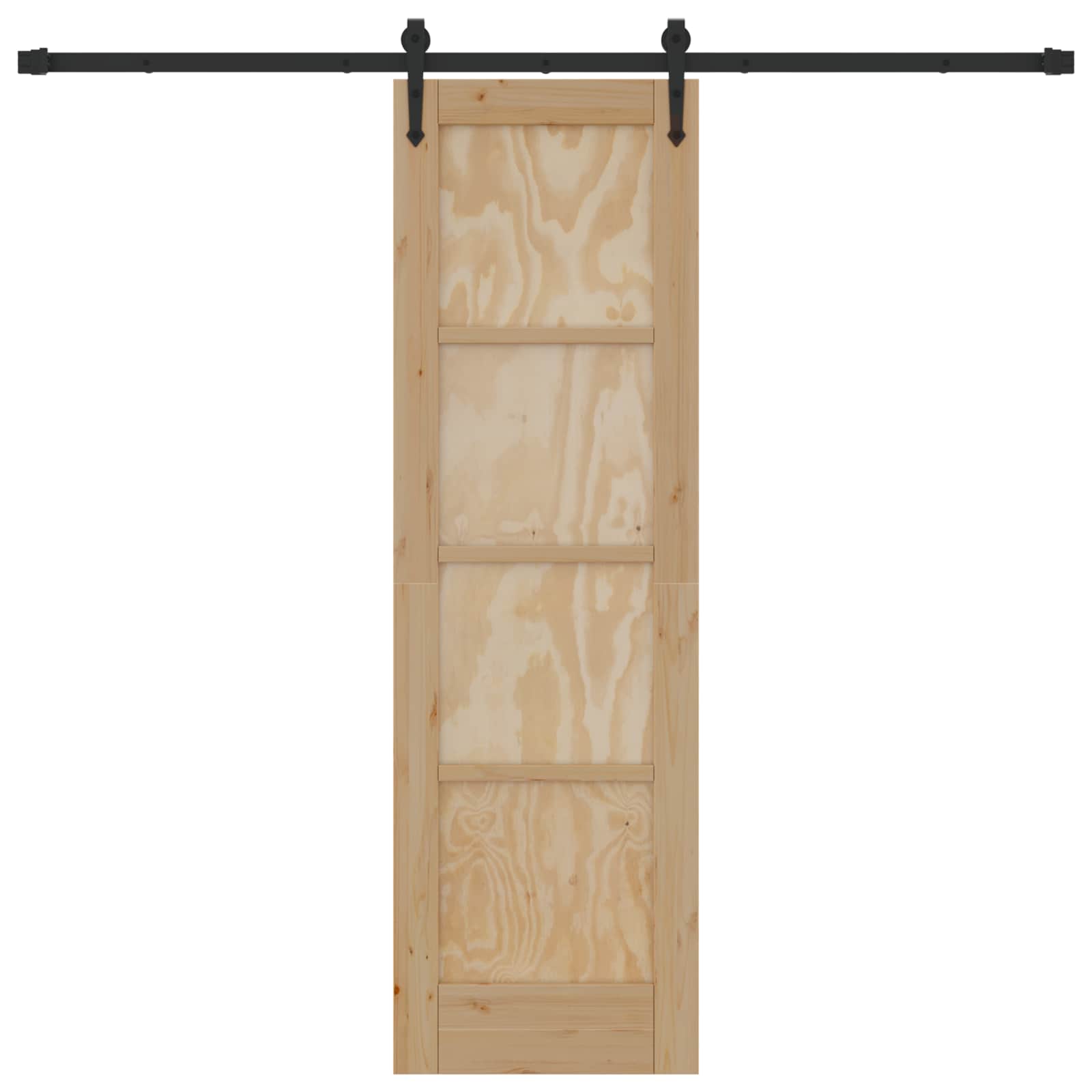 vidaXL Drzwi przesuwne ORKDAL naturalny 61 x 198,5 cm