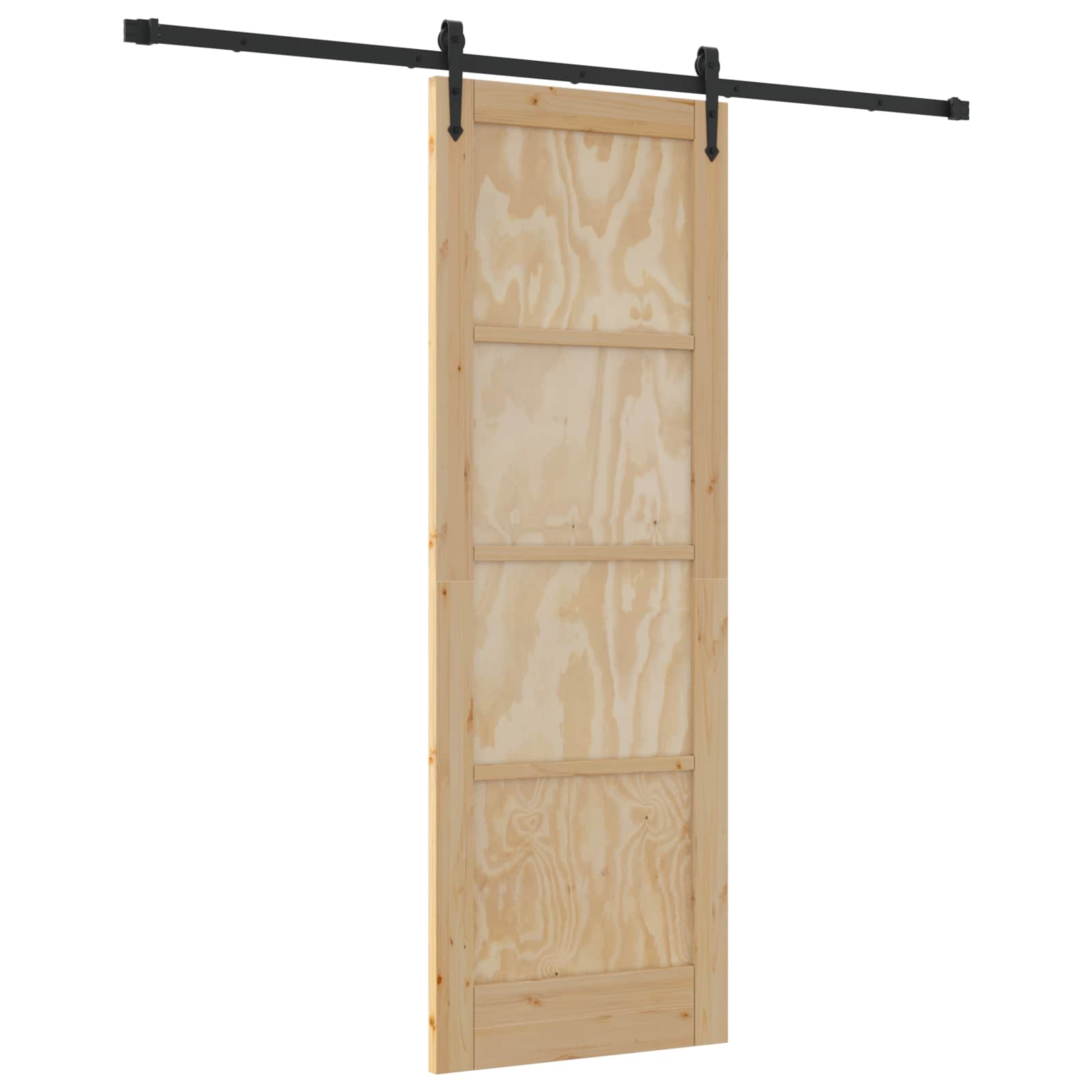 vidaXL Drzwi przesuwne ORKDAL naturalny 73,5 x 211 cm
