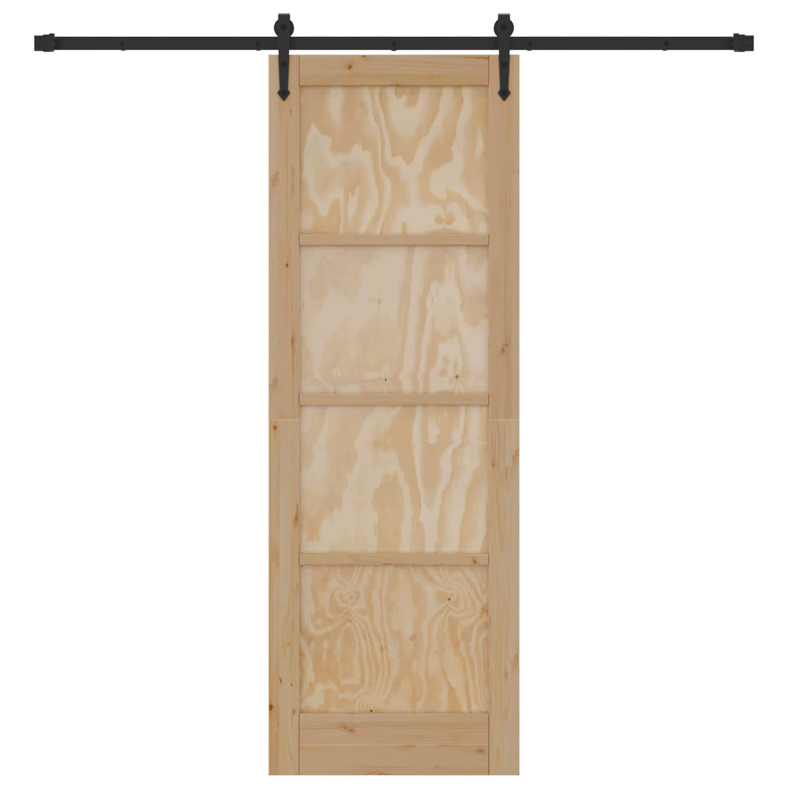 vidaXL Drzwi przesuwne ORKDAL naturalny 73,5 x 211 cm