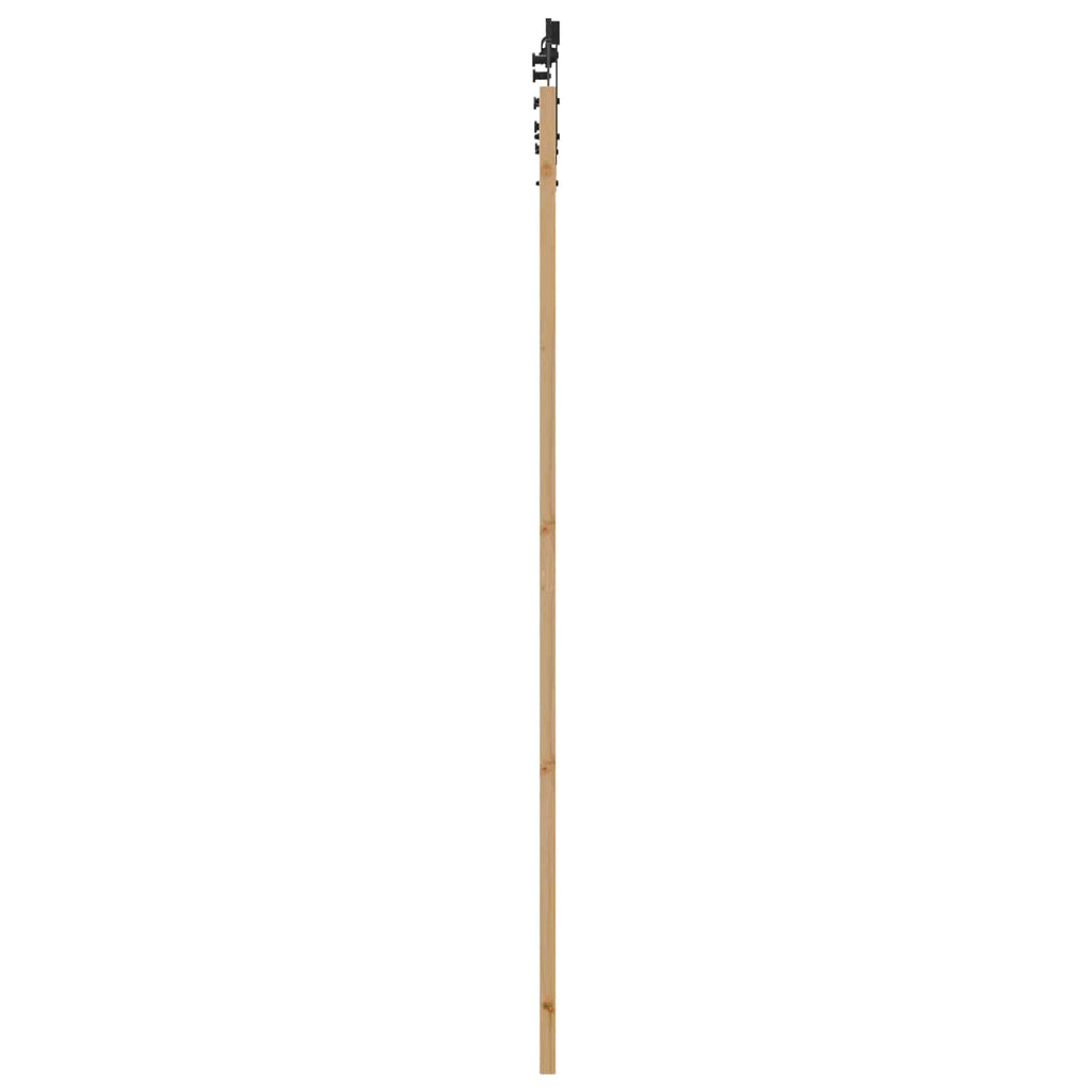 vidaXL Drzwi przesuwne ORKDAL naturalny 83 x 232 cm