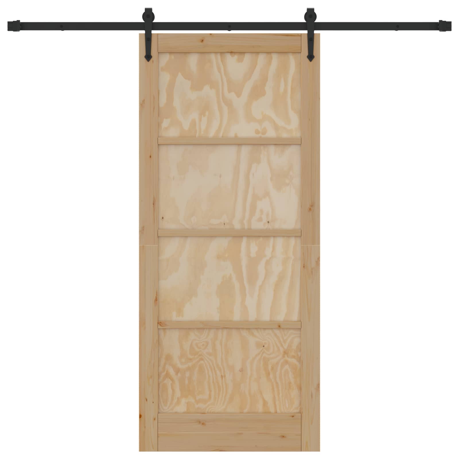 vidaXL Drzwi przesuwne ORKDAL naturalny 86 x 198,5 cm