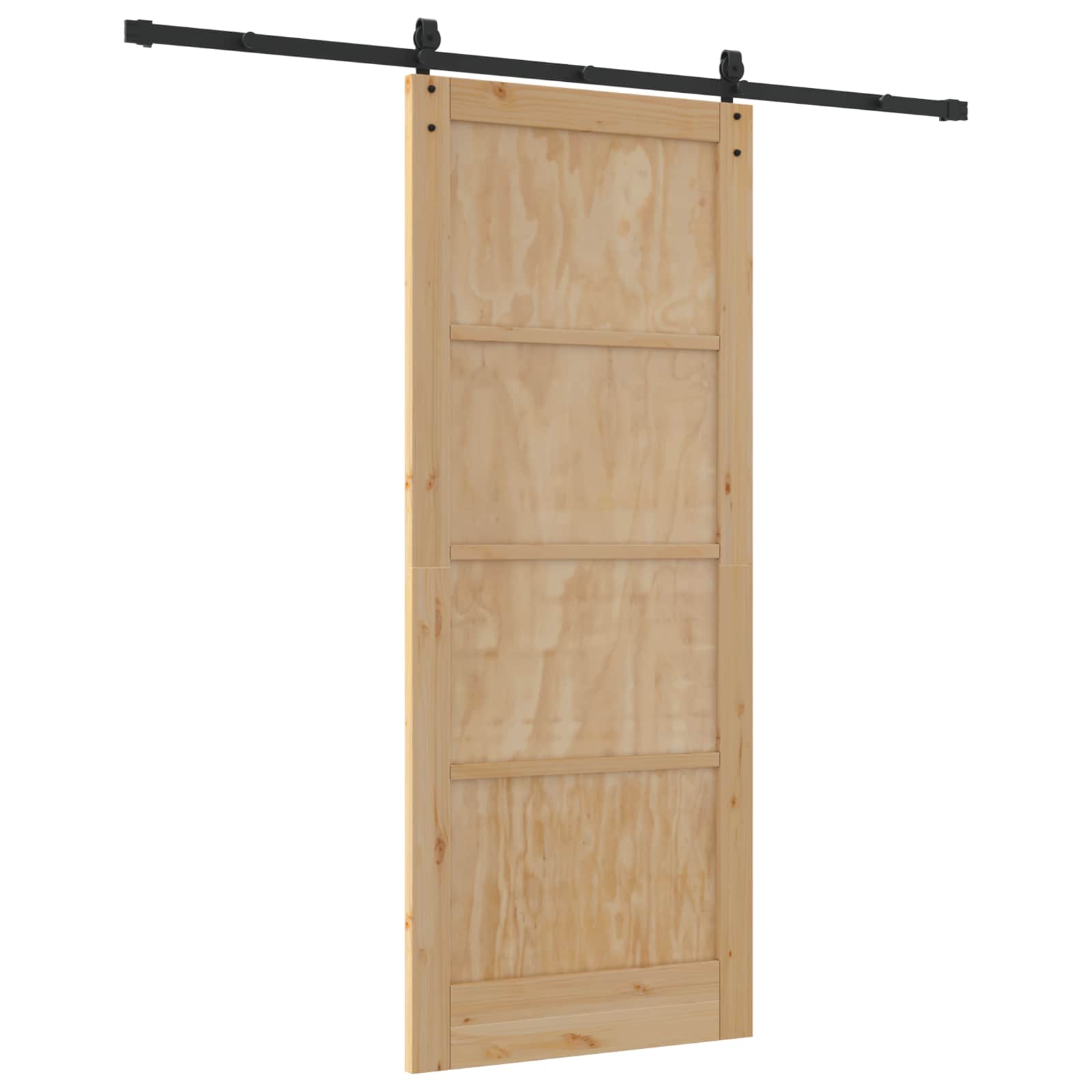 vidaXL Drzwi przesuwne ORKDAL naturalny 86 x 211 cm