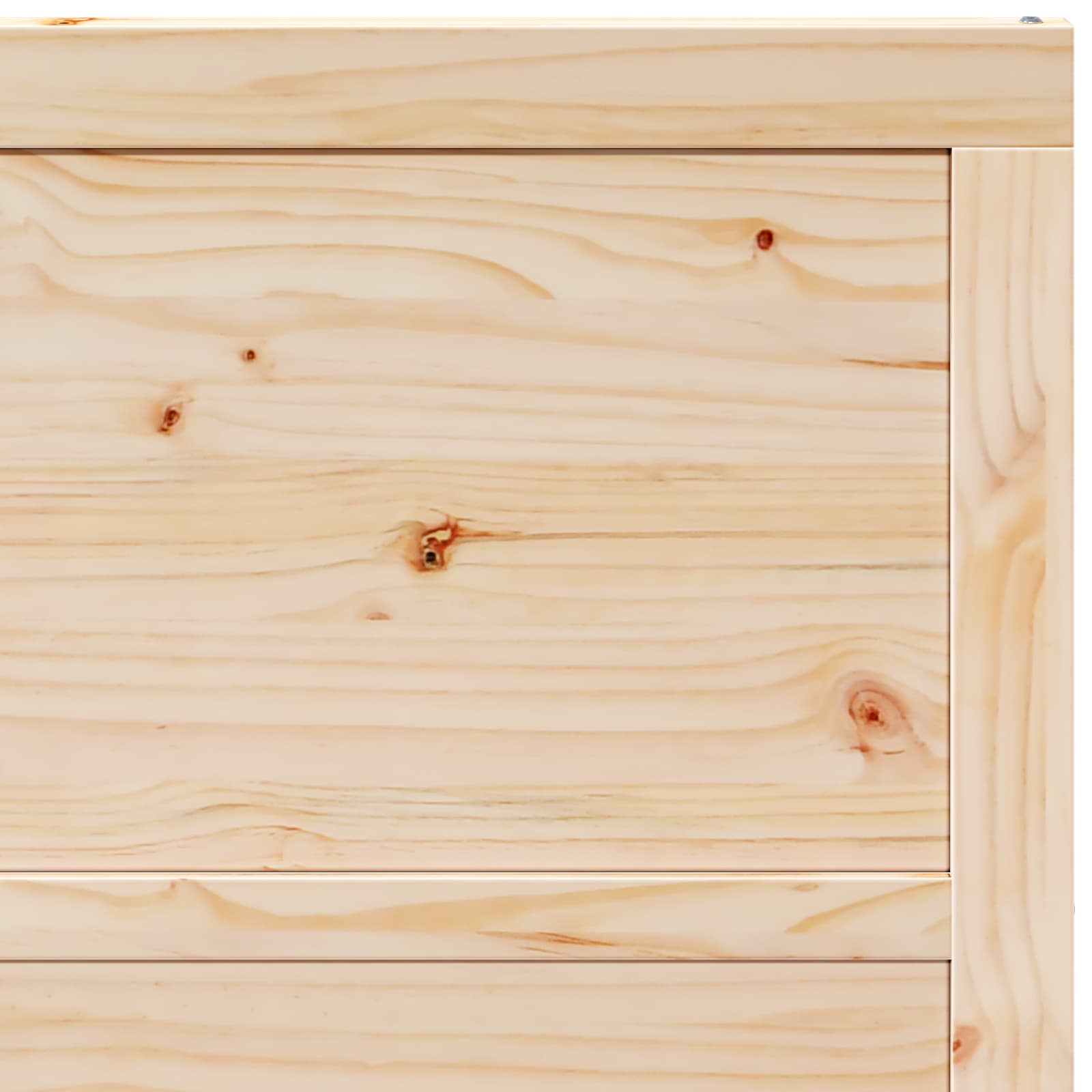 vidaXL Drzwi przesuwne naturalny 100 x 208 cm Lite drewno sosnowe