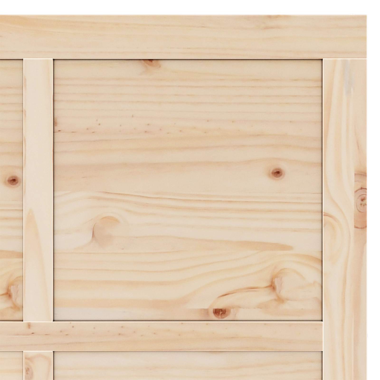 vidaXL Drzwi przesuwne naturalny 90 x 208 cm Lite drewno sosnowe