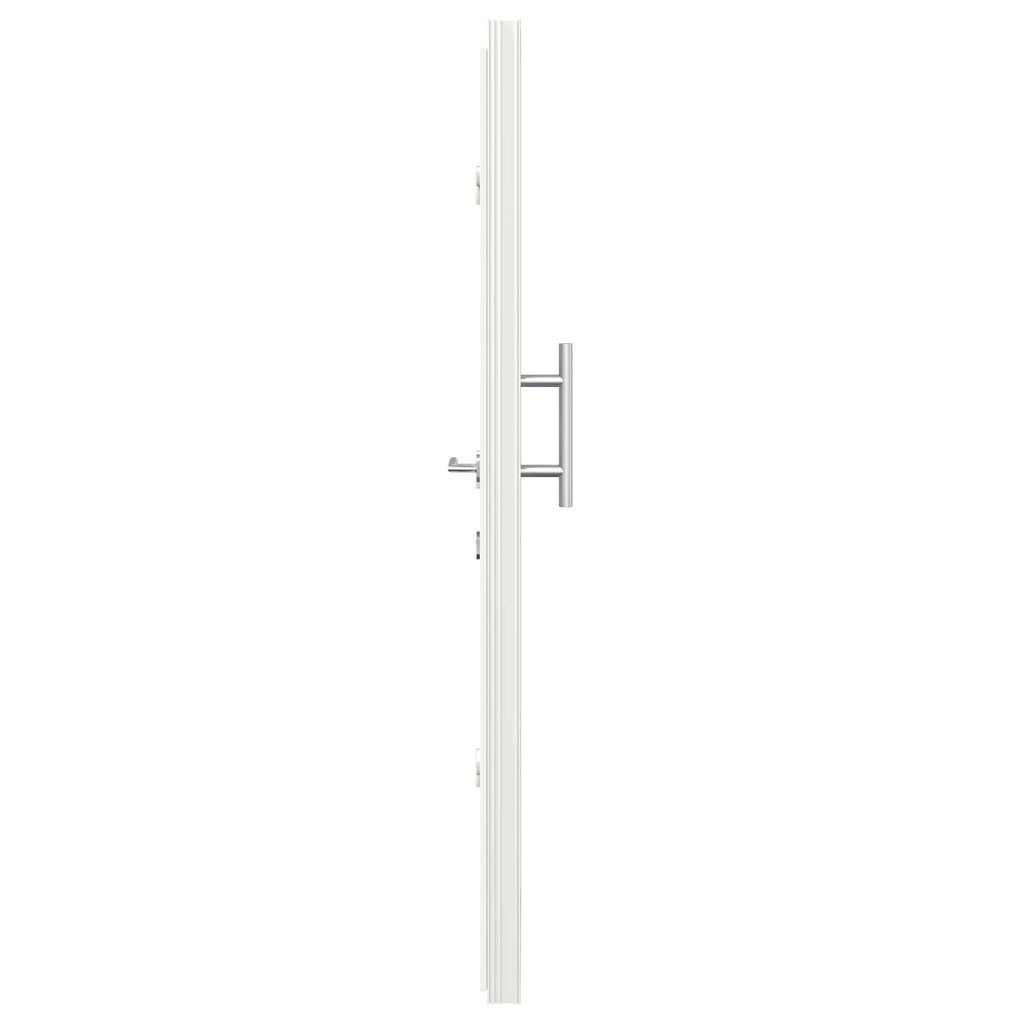 vidaXL Drzwi Frontowe Biały 98 x 200 cm PVC