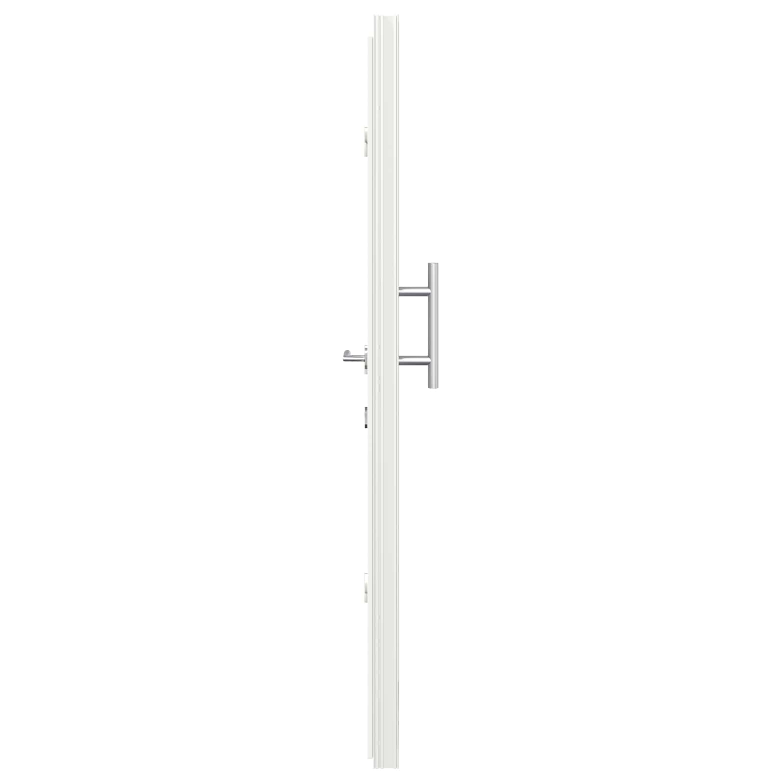 vidaXL Drzwi Frontowe Biały 98 x 200 cm PVC