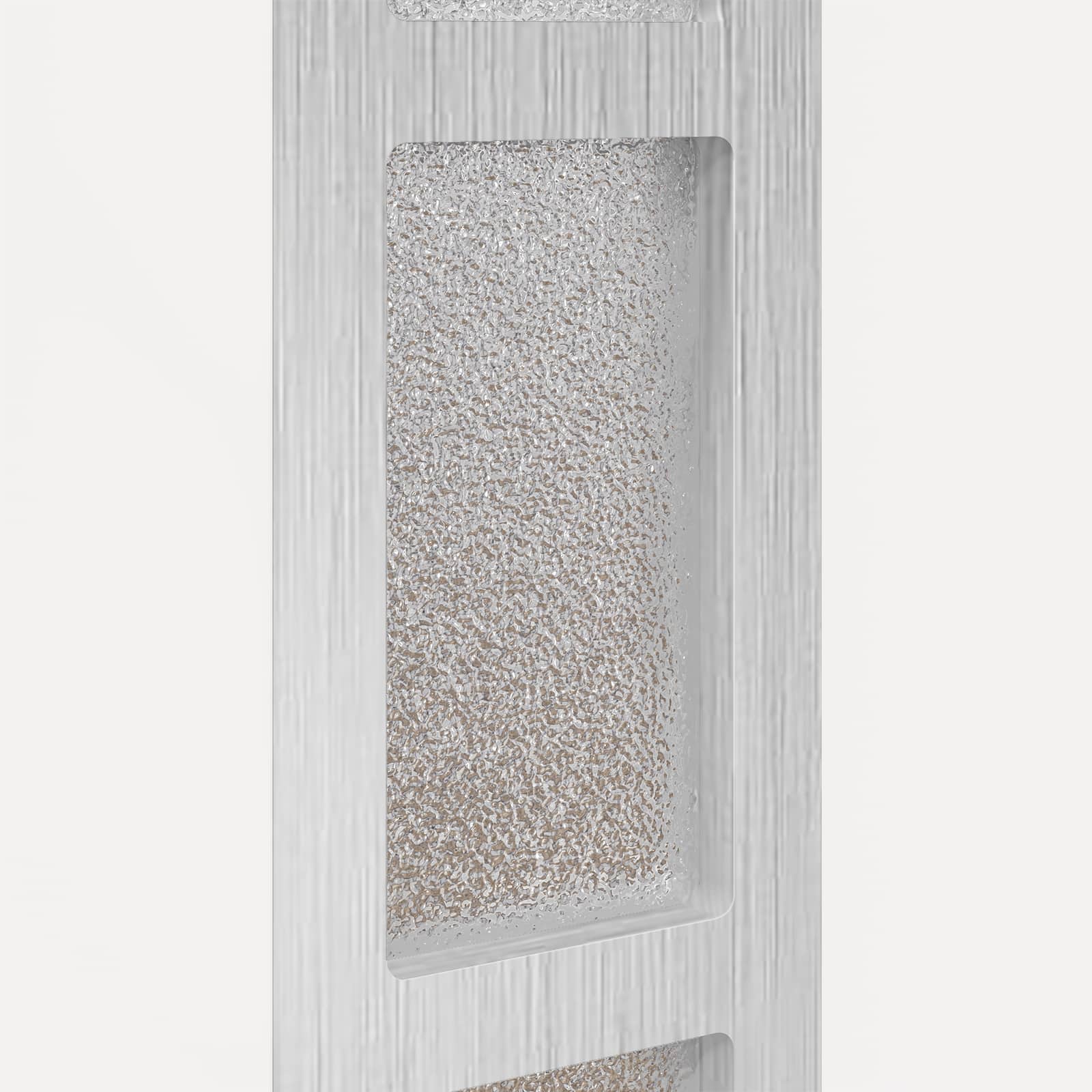 vidaXL Drzwi Frontowe Biały 108 x 208 cm PVC