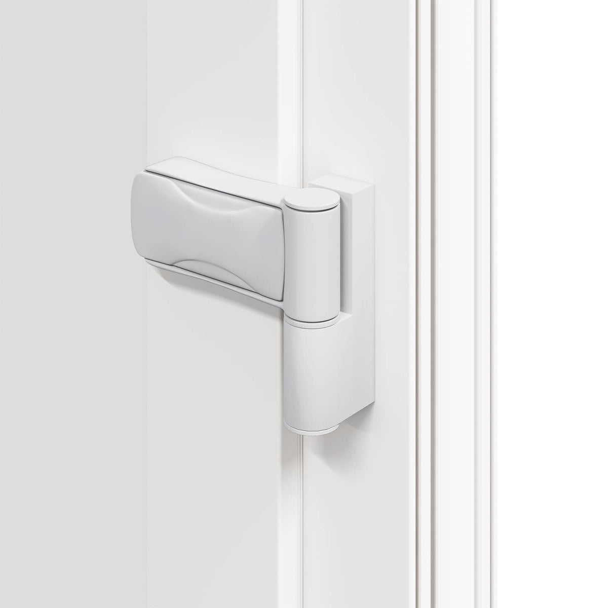 vidaXL Drzwi Frontowe Biały 88 x 200 cm PVC