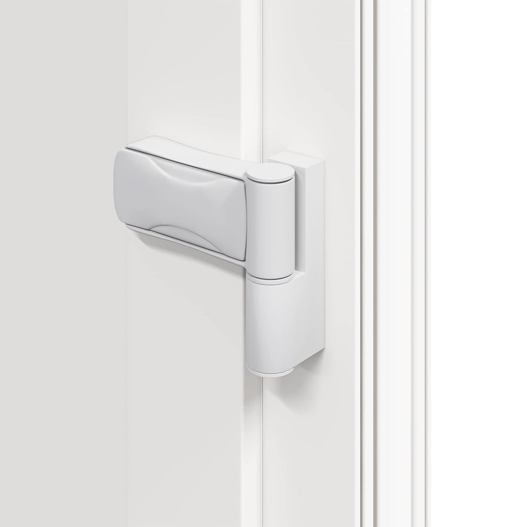 vidaXL Drzwi Frontowe Biały 98 x 208 cm PVC