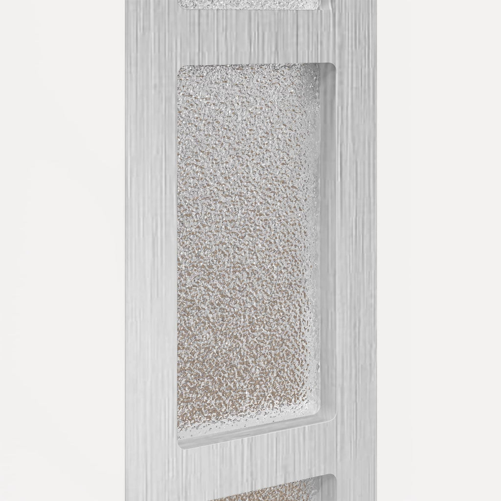 vidaXL Drzwi Frontowe Biały 98 x 208 cm PVC