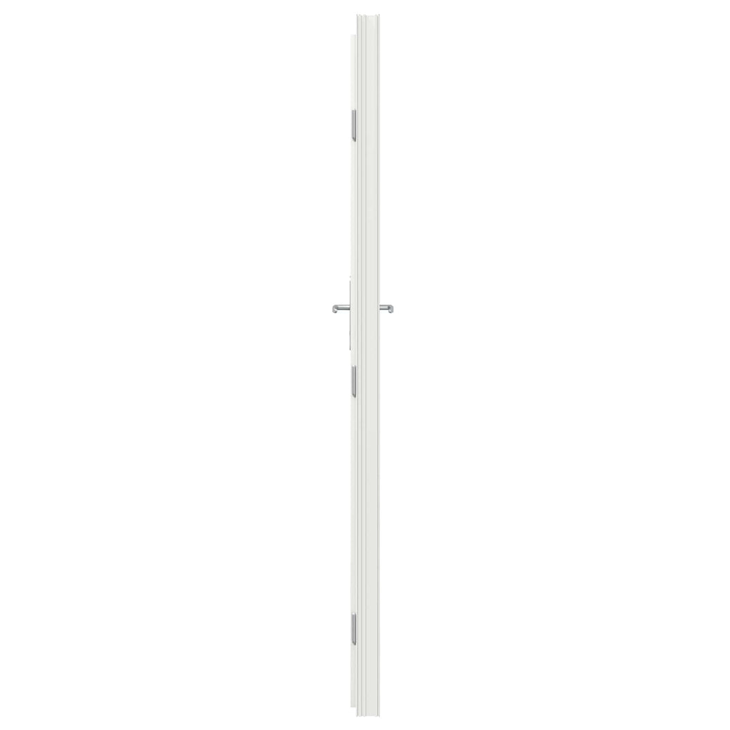 vidaXL Drzwi Frontowe Biały 98 x 208 cm PVC
