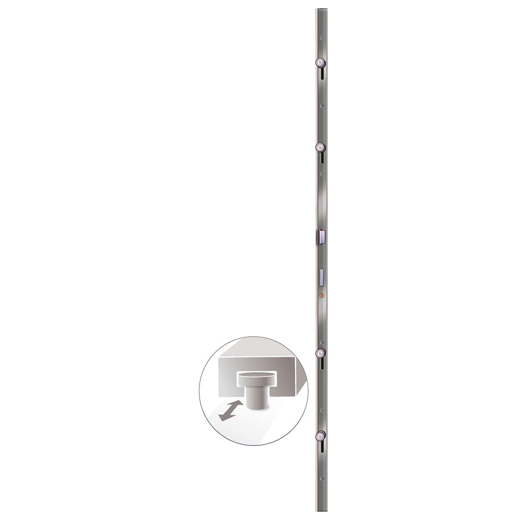 vidaXL Drzwi Frontowe antracytowy 88 x 200 cm PVC