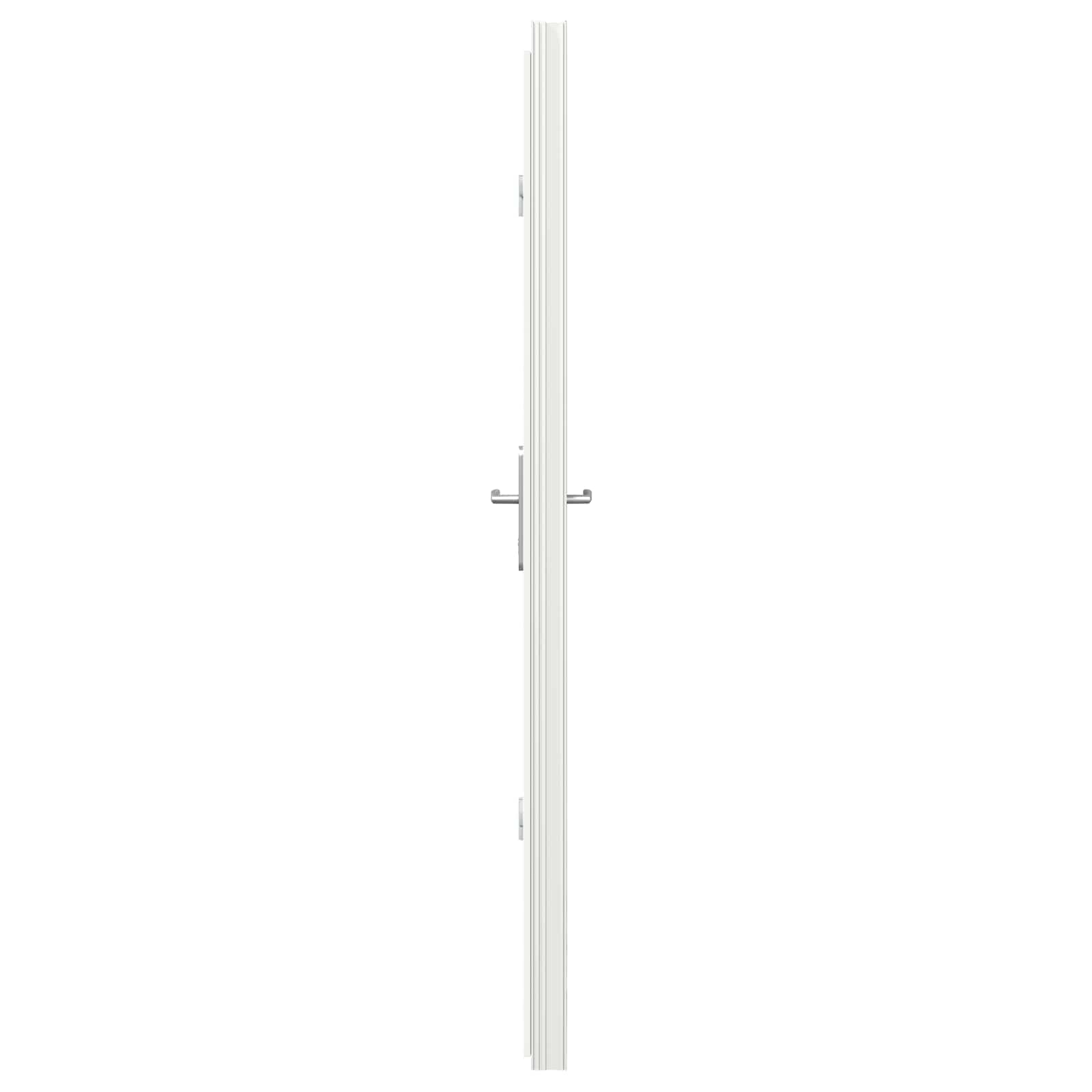 vidaXL Drzwi Frontowe Biały 98 x 208 cm PVC