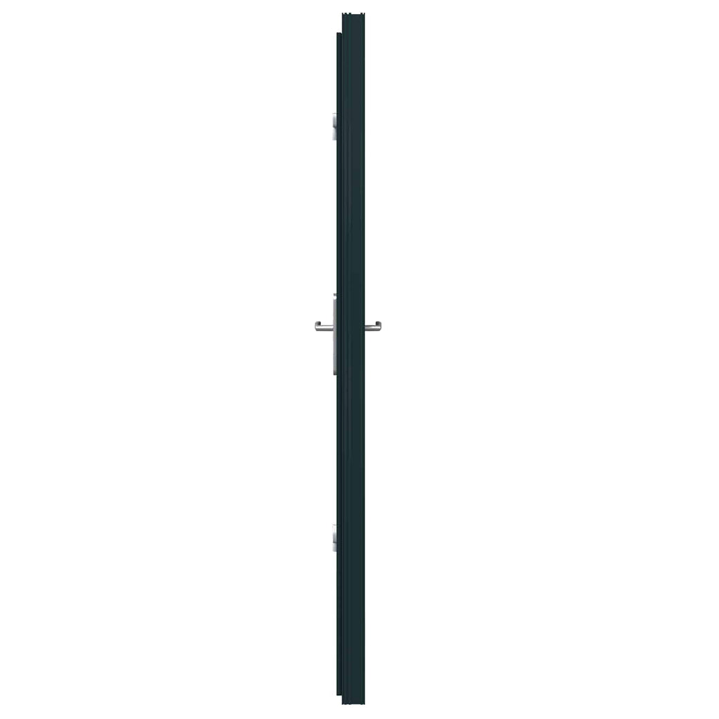 vidaXL Drzwi Frontowe antracytowy 98 x 200 cm PVC