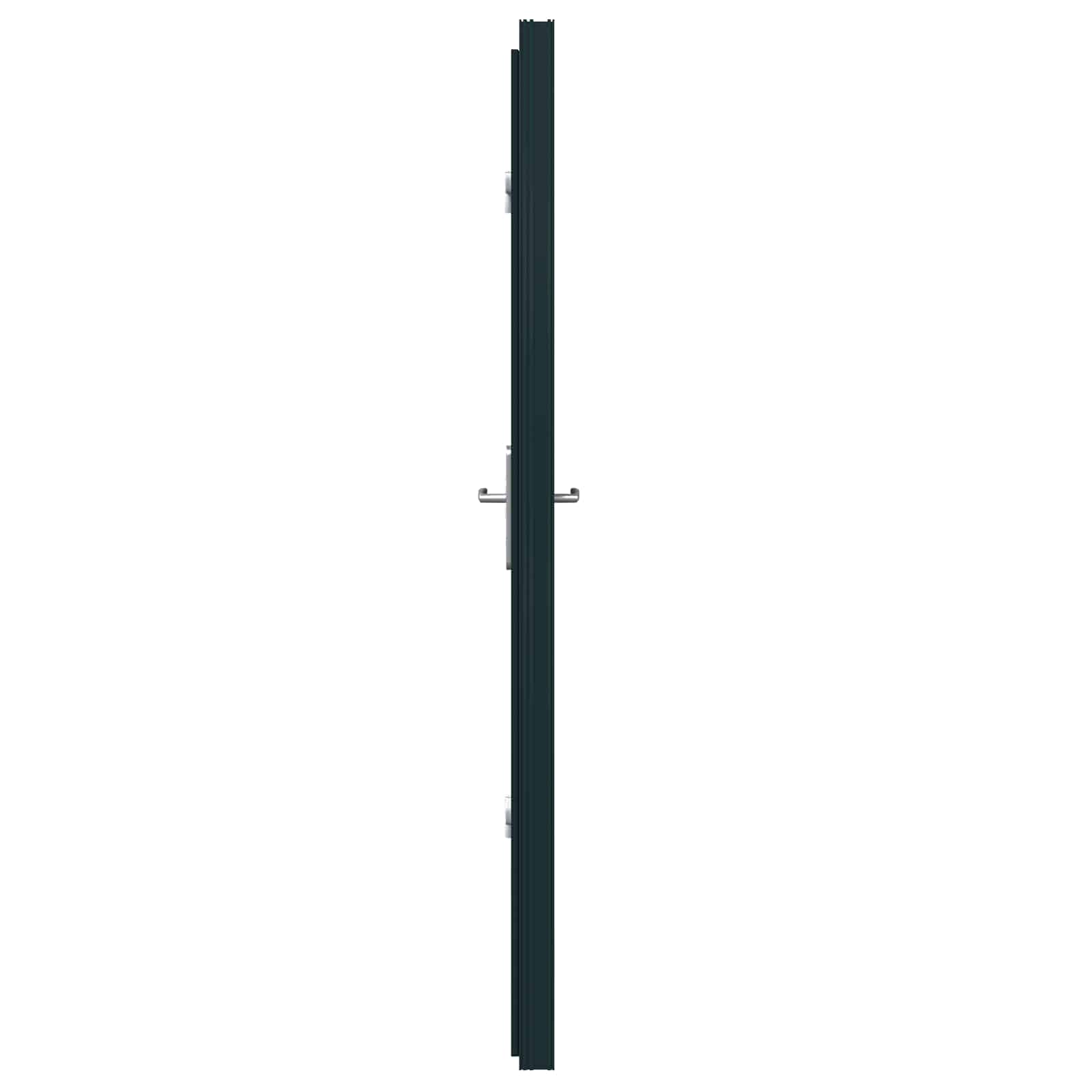 vidaXL Drzwi Frontowe antracytowy 98 x 200 cm PVC