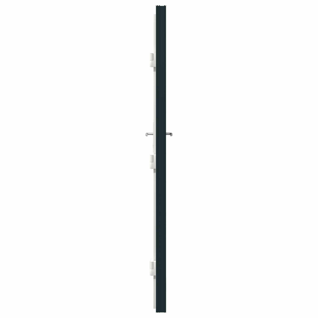 vidaXL Drzwi Frontowe antracytowy 98 x 200 cm PVC